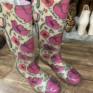 Coach rain boots